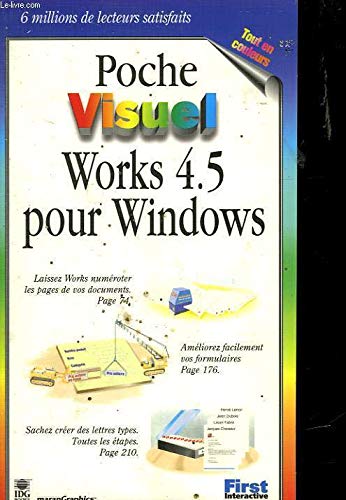 Stock image for Poche Visuel Works 4.5 pour Windows for sale by Ammareal