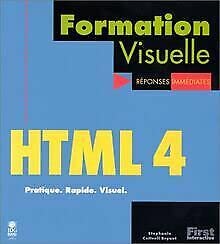 Stock image for HTML 4, Formation visuelle for sale by Ammareal