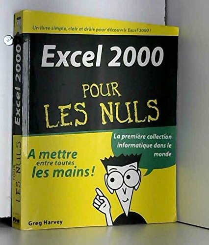 Excel 2000 pour les nuls (9782844272379) by Harvey, Greg