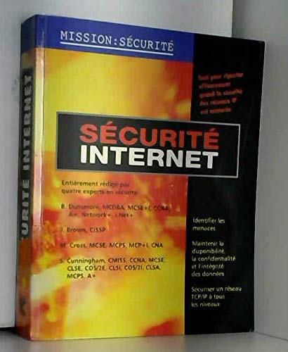 SÃ©curitÃ© Internet (9782844273031) by Dunsmore, B.; Brown, Jeffrey
