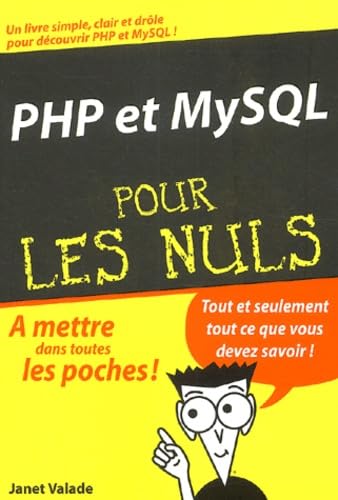 PHP et MYSQL (9782844273970) by Valade, Janet