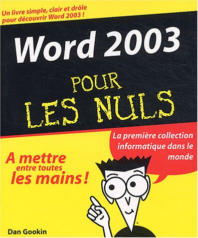 Beispielbild fr Word 2003 pour les nuls zum Verkauf von Ammareal