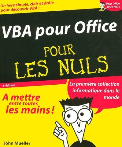 Beispielbild fr Vba Pour Les Nuls zum Verkauf von RECYCLIVRE