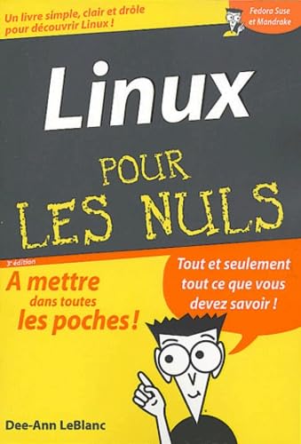 Beispielbild fr Linux poche pour les nuls zum Verkauf von Ammareal