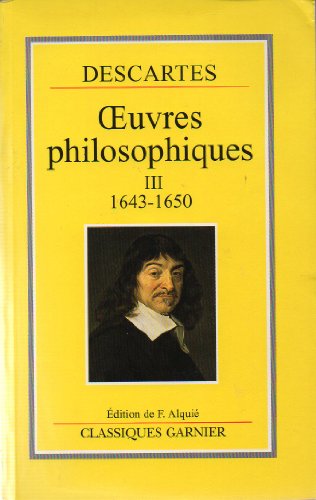 Beispielbild fr Oeuvres Philosophiques Tome 3 zum Verkauf von Sequitur Books