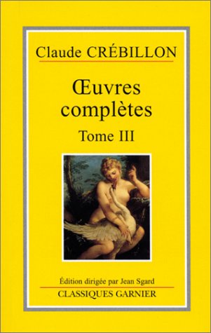 Beispielbild fr Oeuvres Compltes. Vol. 3 zum Verkauf von RECYCLIVRE