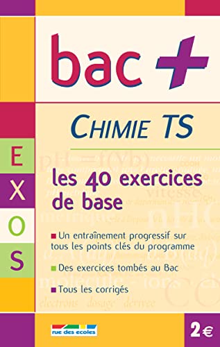 Stock image for Chimie Tle S : Les exercices de base for sale by Librairie Th  la page