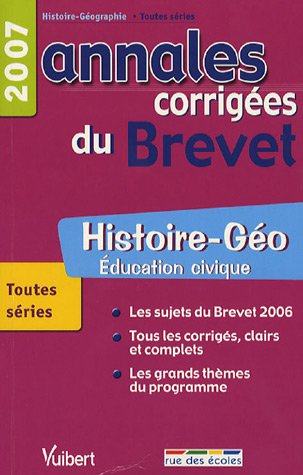 Beispielbild fr Histoire-Go Education civique: Annales corriges du Brevet zum Verkauf von Ammareal