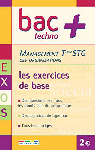 Beispielbild fr Bac+ T STG management exercices zum Verkauf von Ammareal