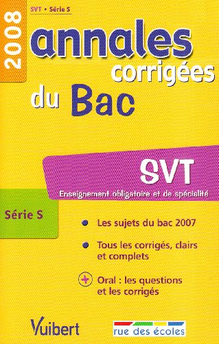 Beispielbild fr SVT srie S : Annales corriges du Bac zum Verkauf von medimops
