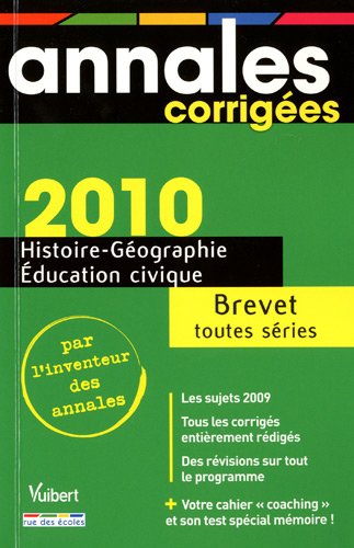 9782844316592: Histoire-Go, Education civique Brevet toutes sries 2010