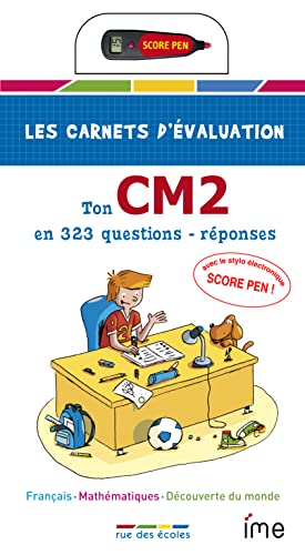 Imagen de archivo de Les carnets d'valuation CM2: ton CM en 323 questions -rponses a la venta por Le Monde de Kamlia