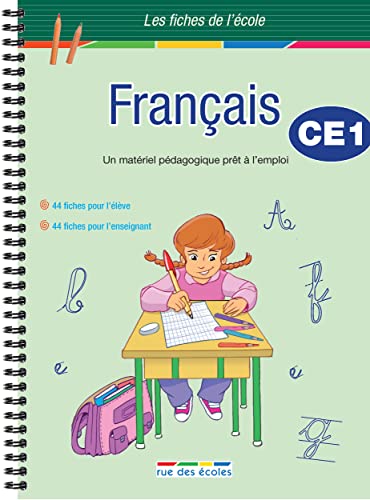 Beispielbild fr Les fiches de l'cole - Franais CE1: Un matriel pdagogique prt  l'emploi Collectif zum Verkauf von BIBLIO-NET
