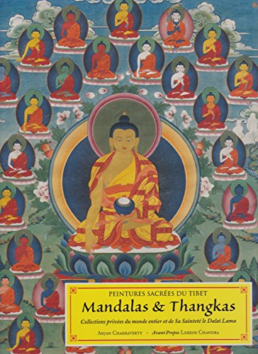 9782844450289: Peintures Sacrees Du Tibet. Mandalas & Thangkas : Collections Privees Du Monde Entier Et De Sa Saintete Le Dalai Lama