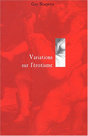 Imagen de archivo de Variations sur l'rotisme a la venta por Ammareal