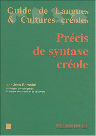 Beispielbild fr Prcis de syntaxe crole zum Verkauf von medimops