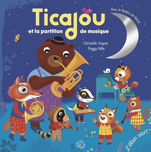 Ticajou et la partition de musique (1CD audio) - Brun, Pascal/ Collectif