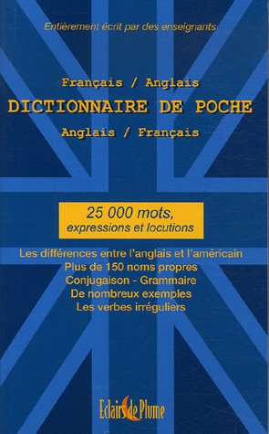 Stock image for Dictionnaire de Poche Anglais/Franais-Francais/Anglais for sale by Ammareal