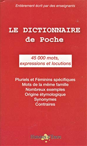 Beispielbild fr Le dictionnaire franais de poche : 45 000 mots, expressions et locutions zum Verkauf von Ammareal