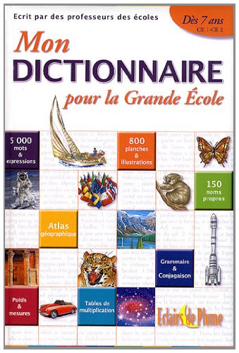 Beispielbild fr Mon Dictionnaire pour la Grande Ecole zum Verkauf von Ammareal