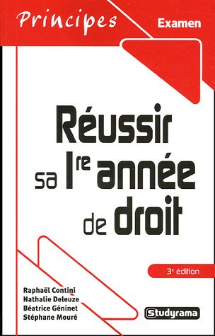 Imagen de archivo de Russir sa 1e anne de droit a la venta por Ammareal