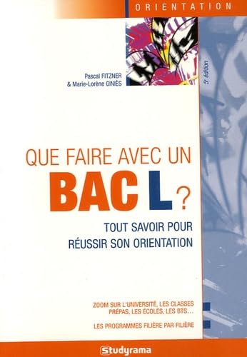 9782844727435: Que faire avec un bac L ?