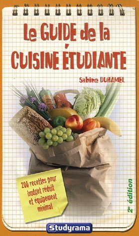 Beispielbild fr Le guide la cuisine  tudiante zum Verkauf von AwesomeBooks
