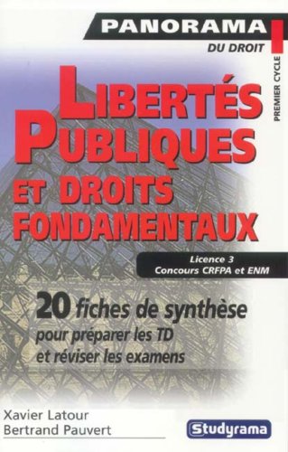 Stock image for Liberts publiques et droits fondamentaux for sale by medimops