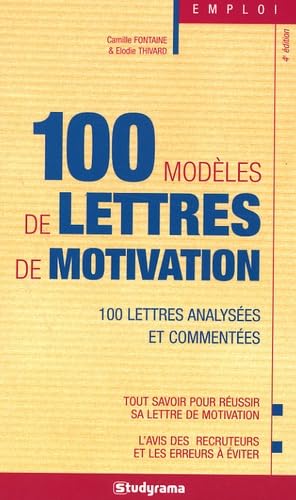 Stock image for 100 Modles de lettres de motivation for sale by Ammareal