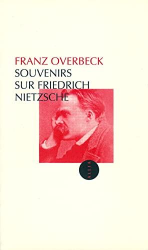 Stock image for Souvenirs sur Nietzsche for sale by medimops