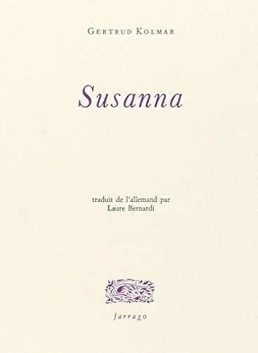 Stock image for Susanna for sale by Ammareal