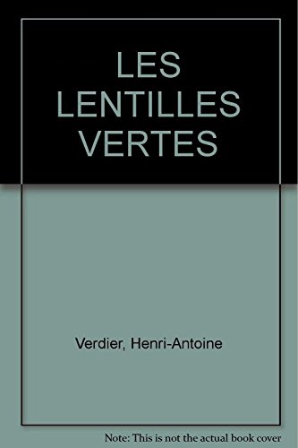 9782844940117: Les Lentilles Vertes