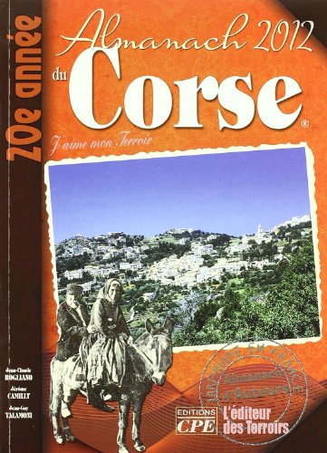 Stock image for Almanach du corse 2012 for sale by medimops