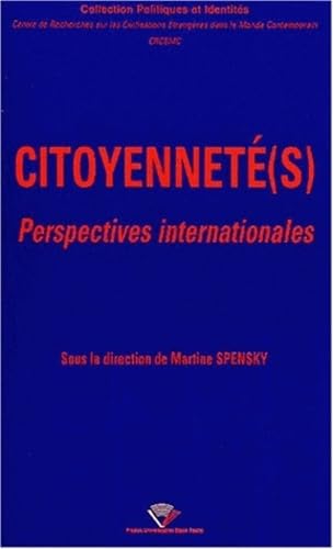 Stock image for Citoyennet(s) : Perspectives internationales for sale by Librairie Th  la page