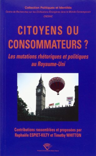 Stock image for Citoyens ou consommateurs for sale by A TOUT LIVRE