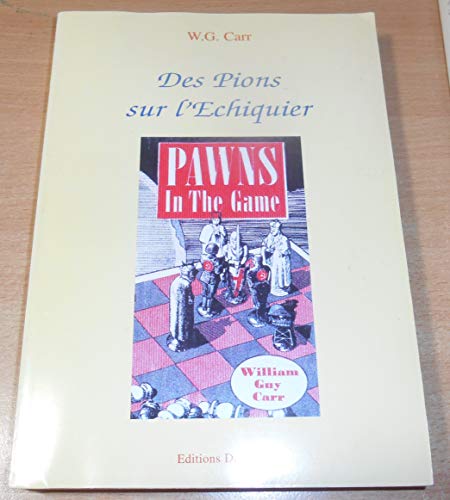 Beispielbild fr Des pions sur l'chiquier zum Verkauf von medimops