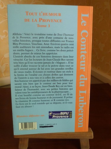 9782845211476: Tout l'humour de la Provence: Tome 3