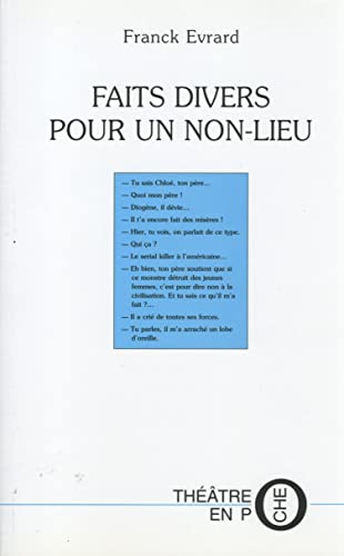 Beispielbild fr Faits divers pour un non-lieu zum Verkauf von Ammareal