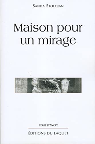 Beispielbild fr MAISON POUR UN MIRAGE zum Verkauf von Gallix