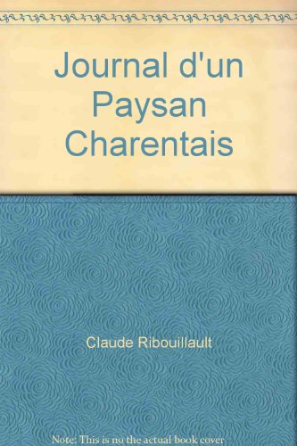 9782845611429: Journal d'un paysan charentais (poche)