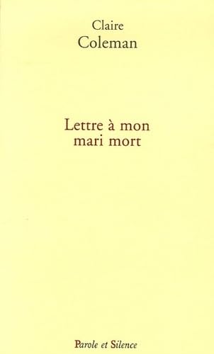 Stock image for Lettre  mon mari mort for sale by medimops