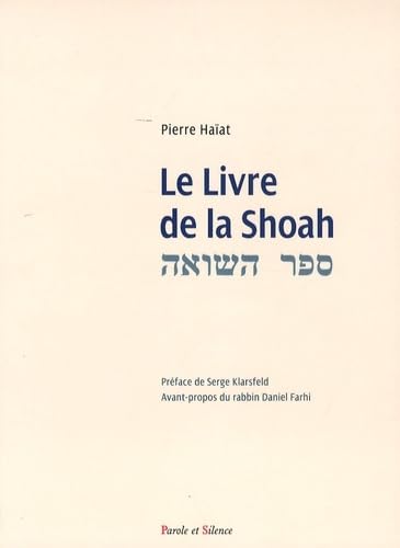 Beispielbild fr livre de la shoah (le) (0) zum Verkauf von Ammareal