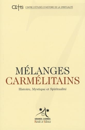 Stock image for Mlanges carmlitains, N 7 : for sale by Revaluation Books