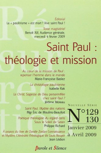 Beispielbild fr resurrection 129-130 - st paul: theologie et missions (0) zum Verkauf von Gallix