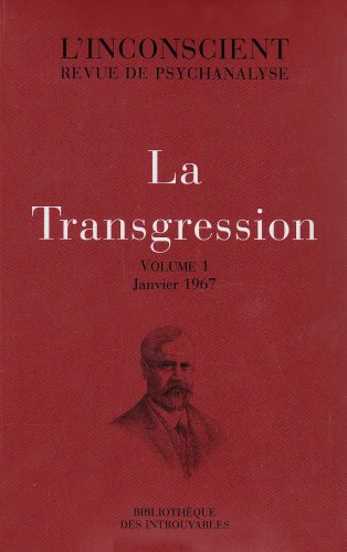 Stock image for L'inconscient: Coffret 8 volumes Aulagnier-Spairani, Piera; Clavreul, Jean; Stein, Conrad and Collectif for sale by Librairie LOVE