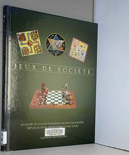 Stock image for Jeux de socit for sale by Better World Books