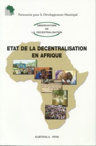 9782845864641: tat de la dcentralisation en Afrique