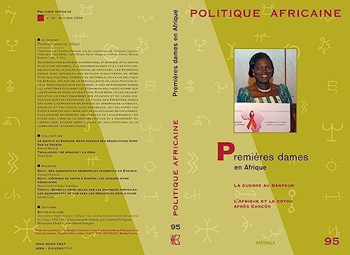 Stock image for Premiere dames en Afrique (Politique Africaine 95) for sale by Zubal-Books, Since 1961