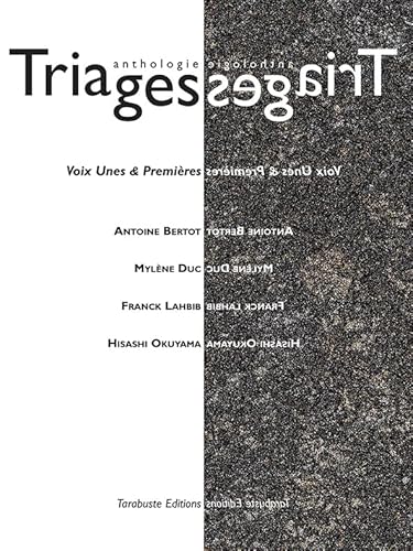 Stock image for triages anthologie vol. ii (2022) for sale by Chapitre.com : livres et presse ancienne