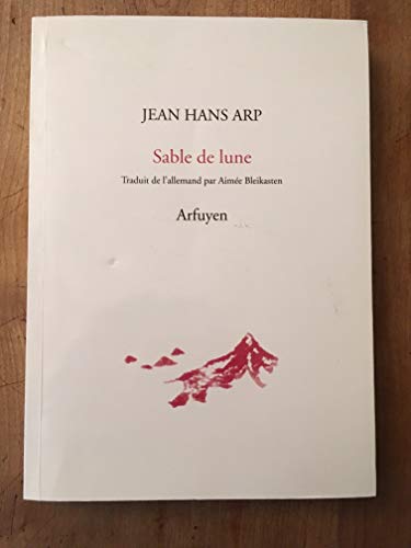 Beispielbild fr SABLE DE LUNE (NEIGE) (French Edition) zum Verkauf von JOURDAN